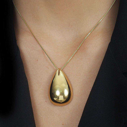 Colar Dourado de Gota - Galeria